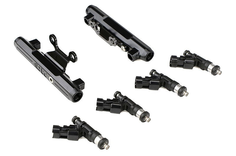 DeatschWerks Fuel Injectors 1000cc w/ Top Feed Fuel Rails - Subaru Models (inc. 2002-2014 WRX / 2007+ STI)