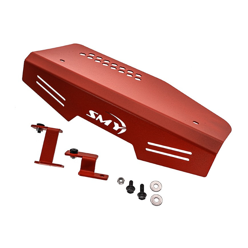 SMY V2 Pulley / Alternator Cover - WRINKLE Red - 2022-2026 Subaru WRX
