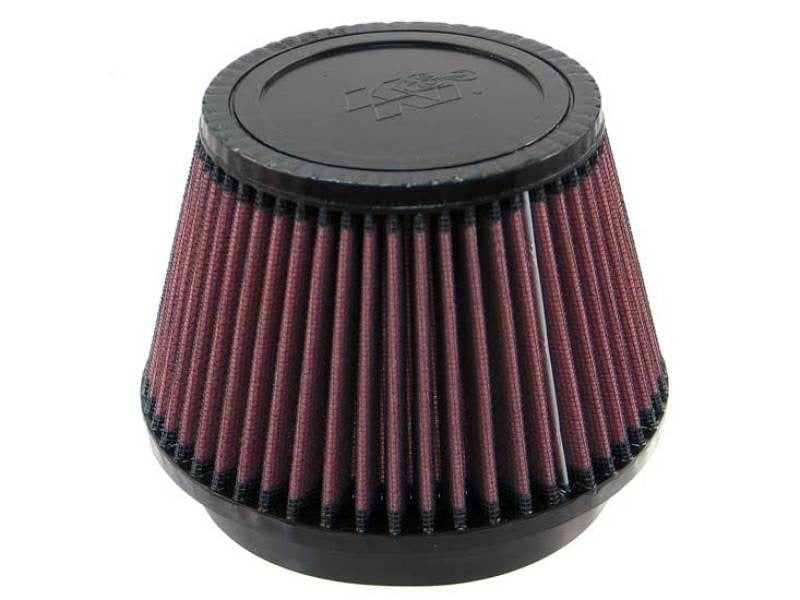 K&N Universal Rubber Filter - 5in Flange ID x 6.5in Base OD x 4.5in Top OD x 4.125in Height