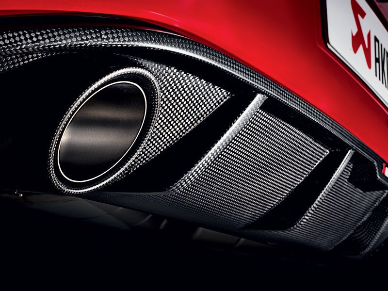 Akrapovic Rear Carbon Fiber Diffuser Matte for 2013-2017 Volkswagen Golf GTI (VII) - DI-VW/CA/1
