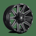 D616 20X9 8X6.5 MT-BLK-MIL 20MM