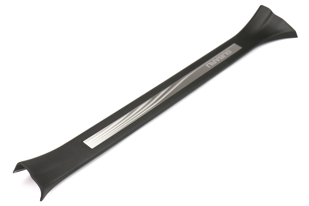 Subaru Silver Etched Door Sills - 2015-2021 Subaru WRX / STI