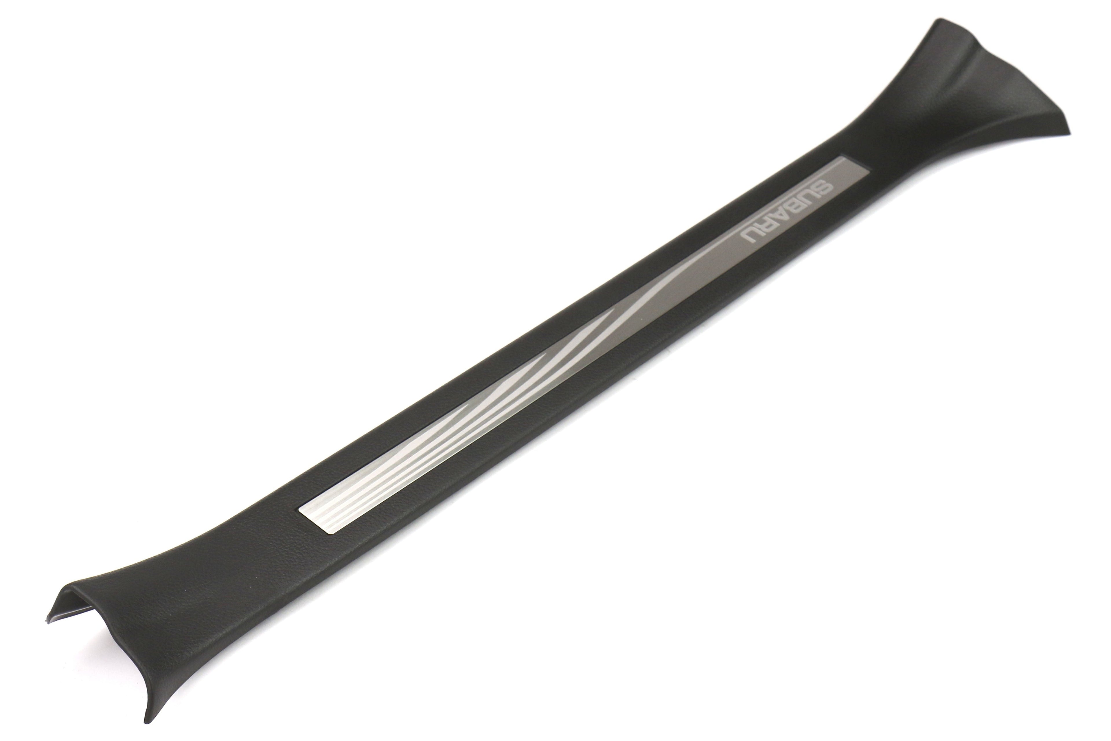Subaru Silver Etched Door Sills - 2015-2021 Subaru WRX / STI