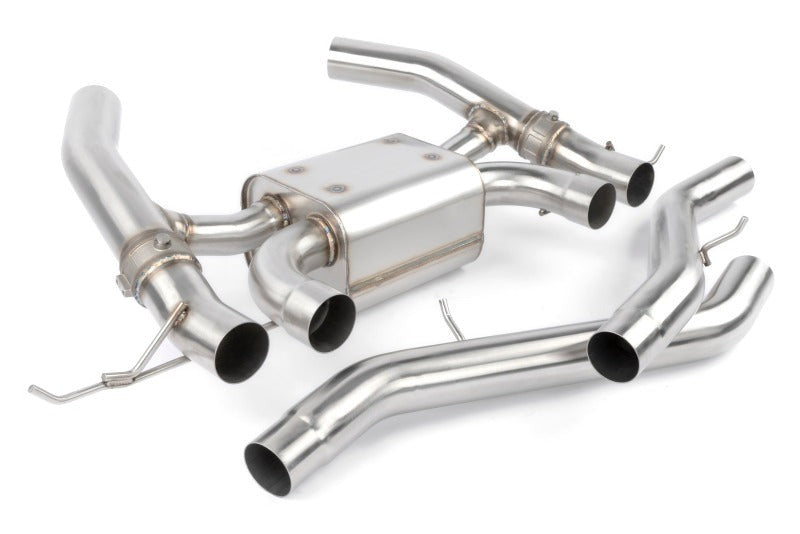 Dinan 21-27 BMW M3/M4 (G80/G82/G83) Valved Axleback Exhaust System - Polished Tips