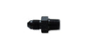 Vibrant Performance Straight Adapter Fitting, -3AN x 3/8in NPT, AN/NPT/ORB Performance Fluid Plumbing, for Performance Automotive Builds - Part 10132