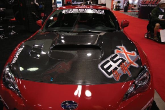 Seibon Carbon Fiber FA Style Hood - 2013-2014 Scion FR-S / Subaru BRZ