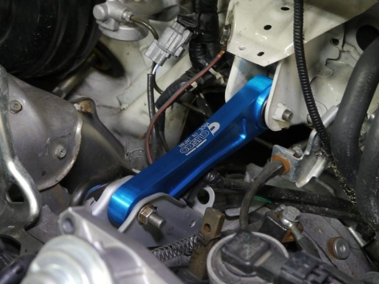 Cusco Pitch Stop Mount Blue - Subaru Models (inc. 2002+ WRX / STI)