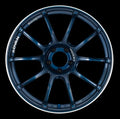 Advan RZII Racing Indigo Blue w/ Ring 18x9.5 +45 5x114.3 (Single Wheel) - 2015-2024 Subaru WRX / 2015-2021 STI / 2019-2024 Forester