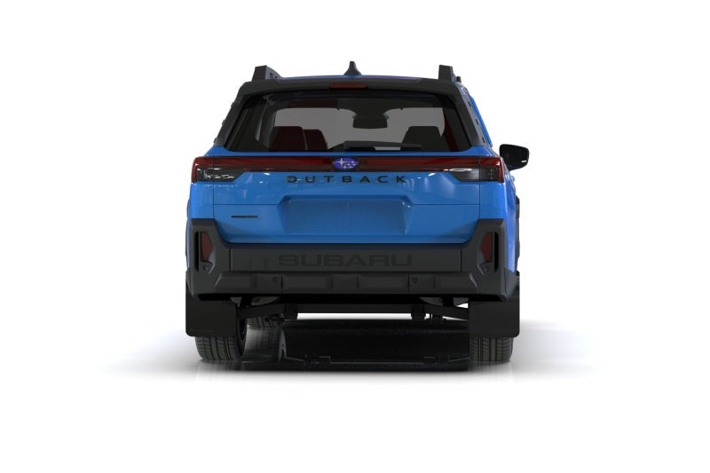 Rally Armor UR Mud Flap w/Metallic Black Logo - Black - 2026 Subaru Outback