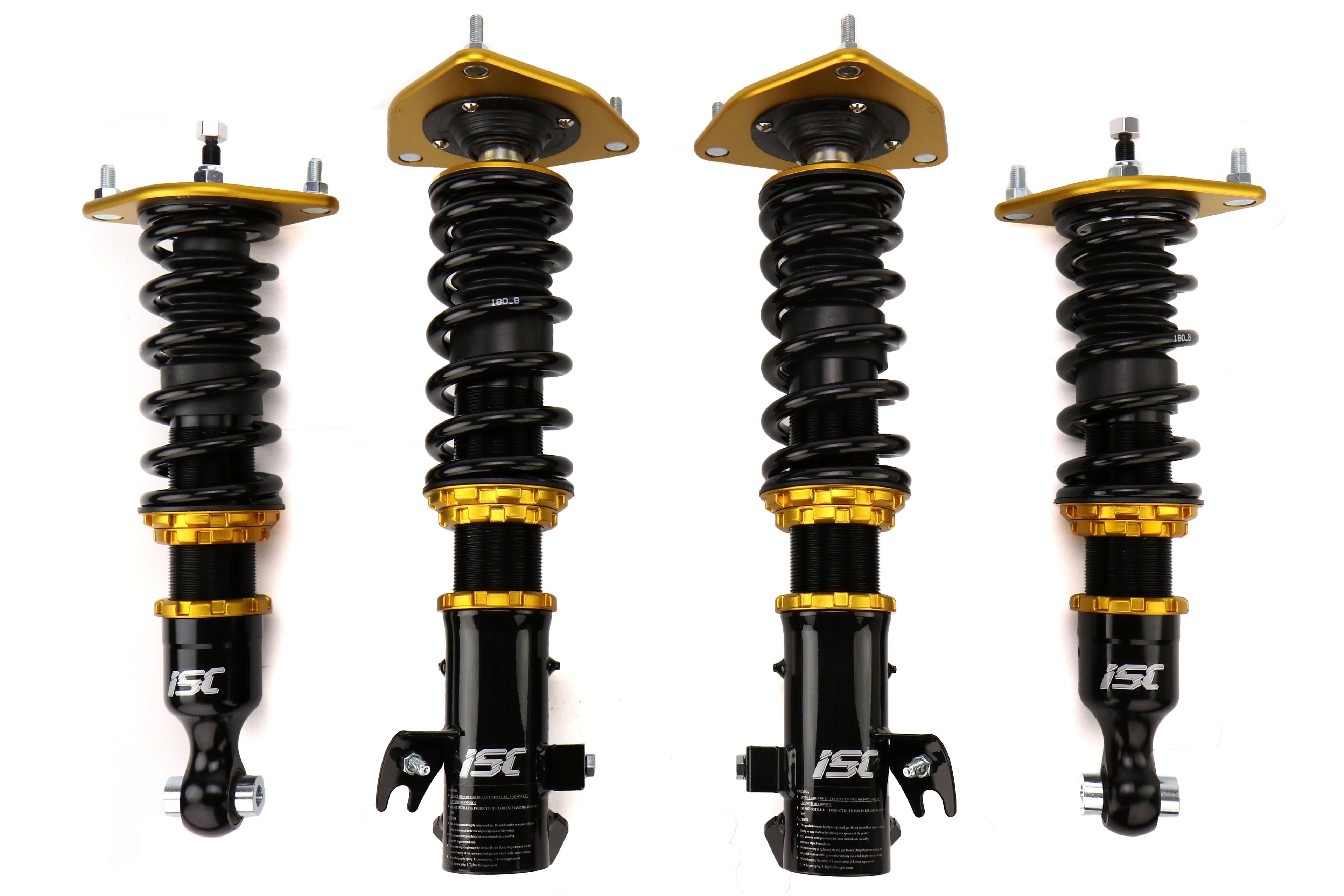 ISC Suspension Basic Street Sport Coilovers - 2008-2014 Subaru STI