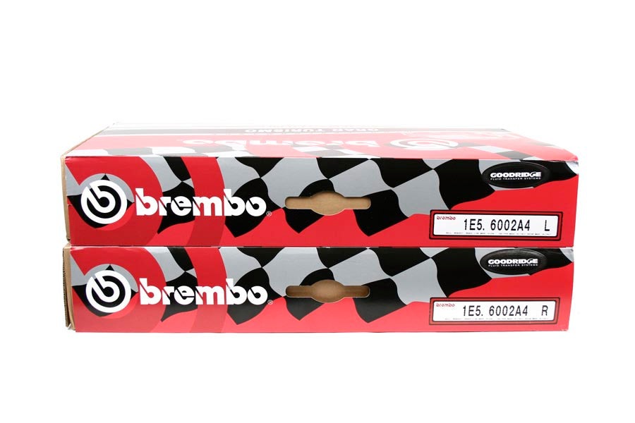 Brembo OE Gold Front Brake Kit - 2002-2014 Subaru WRX