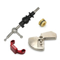 BilletWorkz Short Throw Shifter Kit with Red Shifter Stop - Matte Black - 2015-2024 Subaru WRX