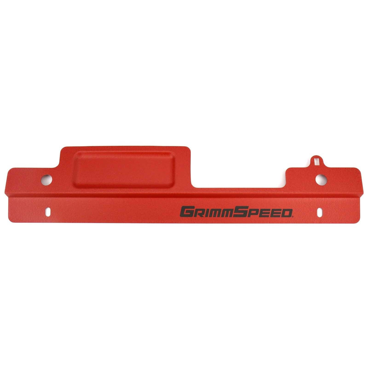 GrimmSpeed Radiator Shroud w/ Tool Tray Red - 2002-2007 Subaru WRX/STI