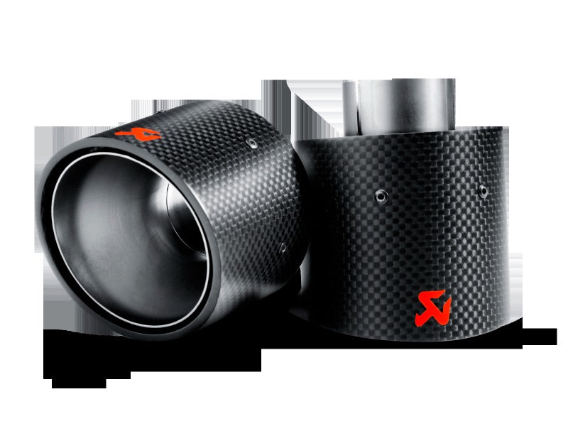 Akrapovic Tail Pipe Set Carbon for 2007-2014 MINI Cooper S (R56) / Cooper S Cabrio (R57) - TP-MINR56/57-CA