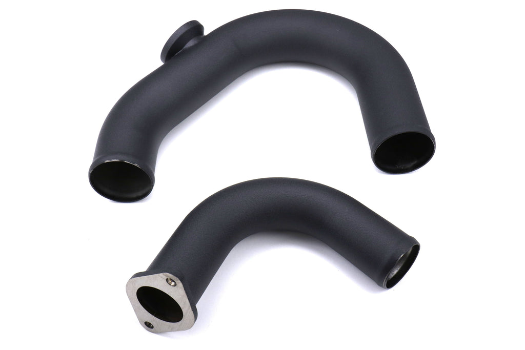 ETS Front Mount Intercooler Piping Kit w/ HKS BOV Flange Wrinkle Black - 2015-2021 Subaru WRX