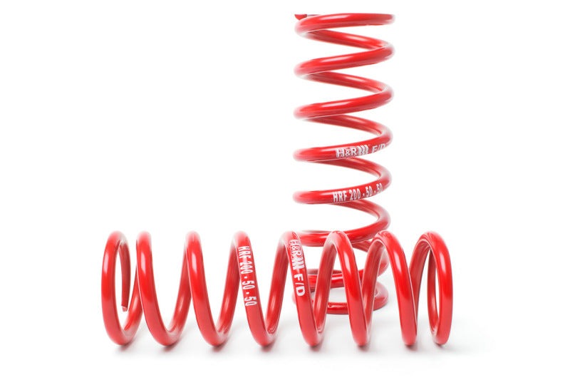 H&R 2.0in ID Single Race Spring - 4in Length - 875lbs/in Spring Rate - 1910lbs Block Load