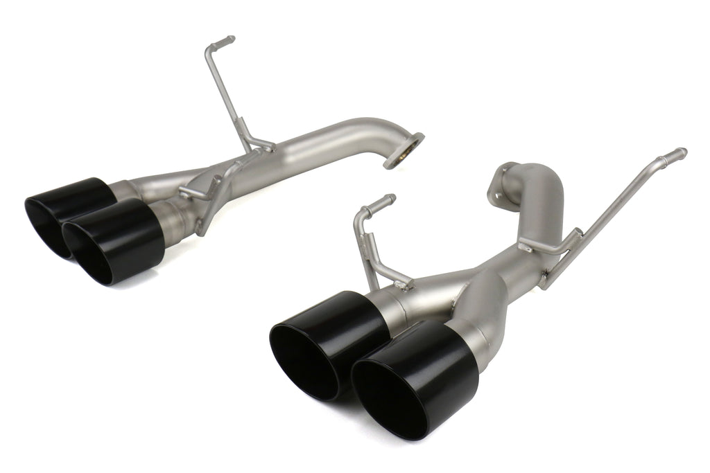 cp-e Austenite Off Road Axle Back Exhaust Muffler Delete w/ Black Tips - 2015-2021 Subaru WRX / STI