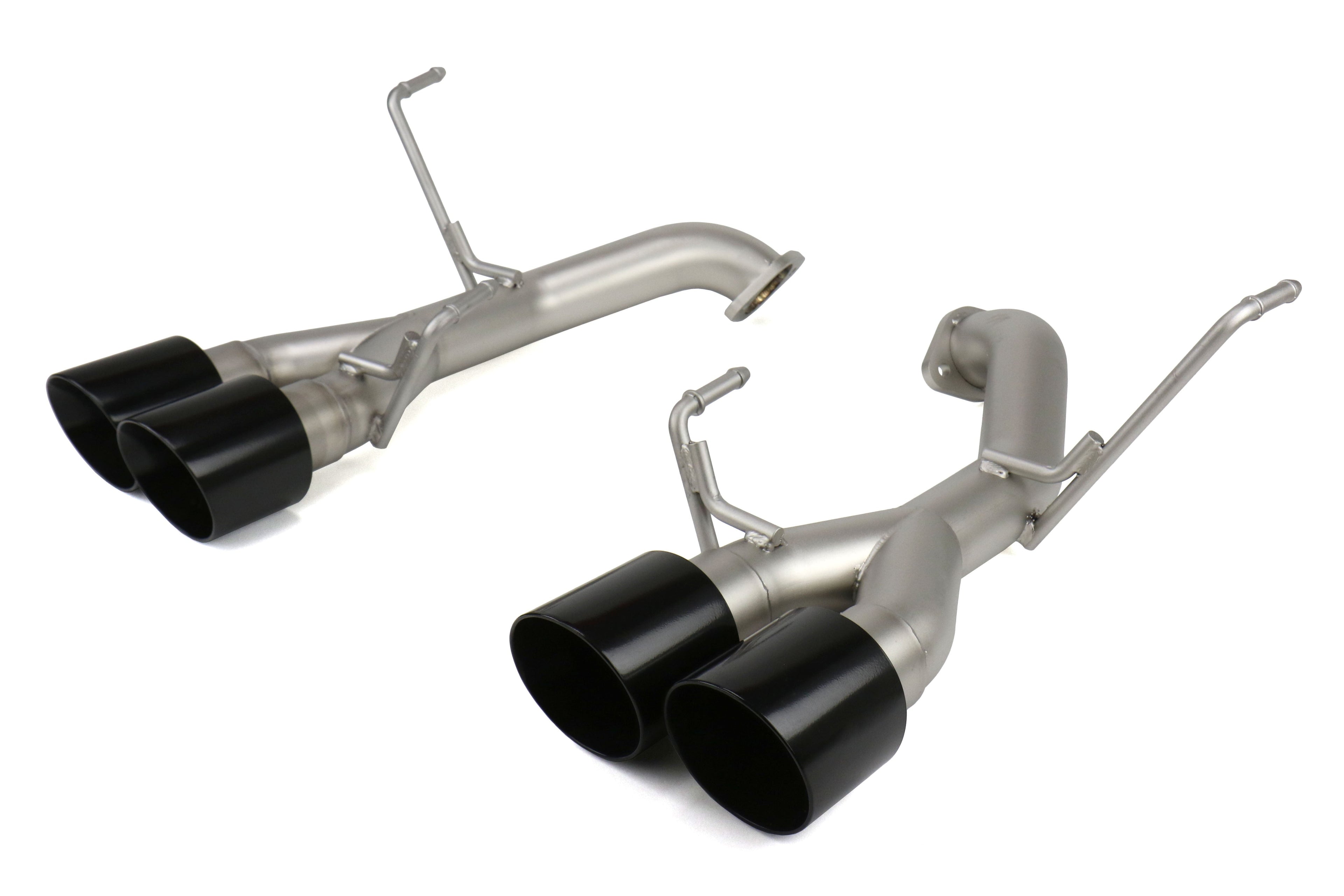 cp-e Austenite Off Road Axle Back Exhaust Muffler Delete w/ Black Tips - 2015-2021 Subaru WRX / STI