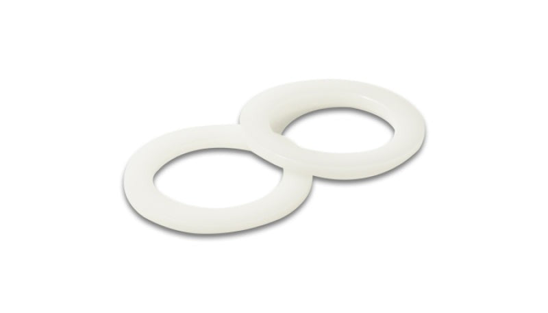 Vibrant Performance Pair of PTFE Washers for -12AN Bulkhead Fittings, AN/NPT/ORB Performance Fluid Plumbing - Part 16895W