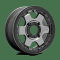 D923 15X6 4X137 MT-GMTL BLK-RING 38MM