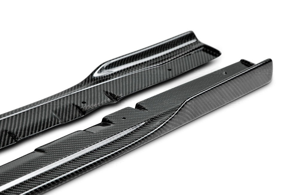 Seibon Carbon Fiber MB Style Side Skirts - 2015-2021 Subaru WRX / STI