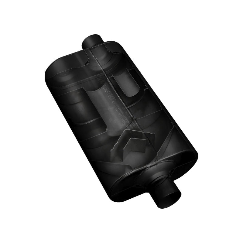 Flowmaster Super 50 Series 2.5-Inch Offset Inlet/Center Outlet Muffler - 852556