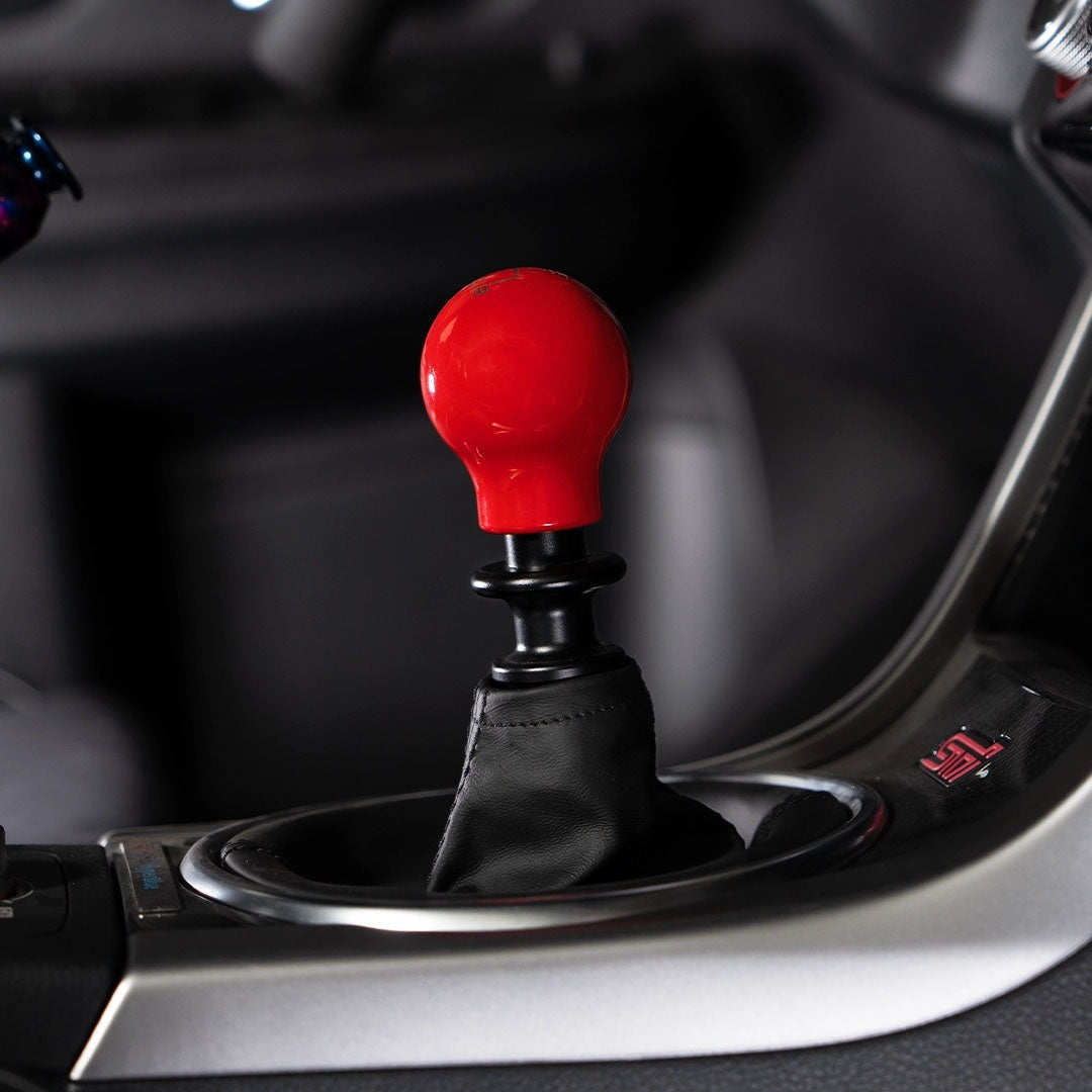 Billetworkz Weighted Shift Knob - 6 Speed STI Jail-Prison Engraving - Subaru STI
