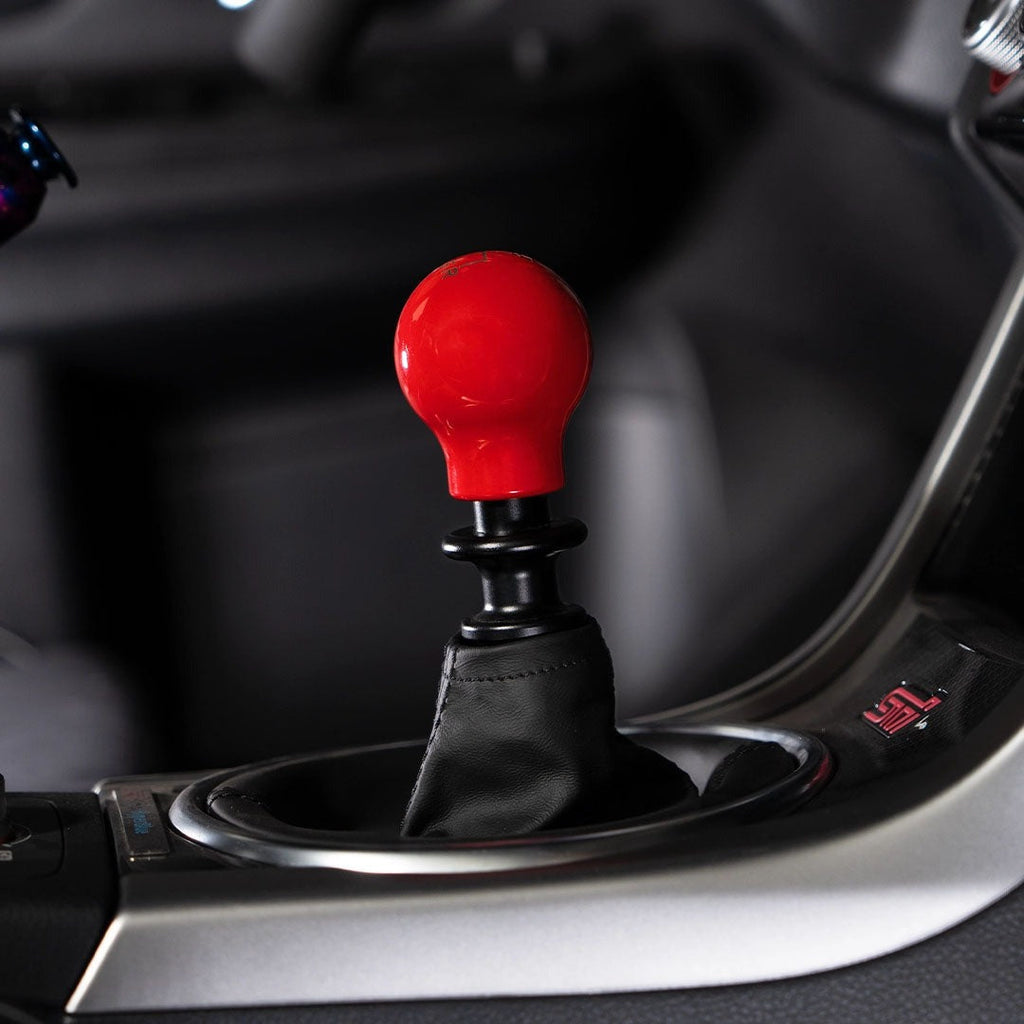 Billetworkz Weighted Shift Knob - 6 Speed STI Jail-Prison Engraving - Subaru STI