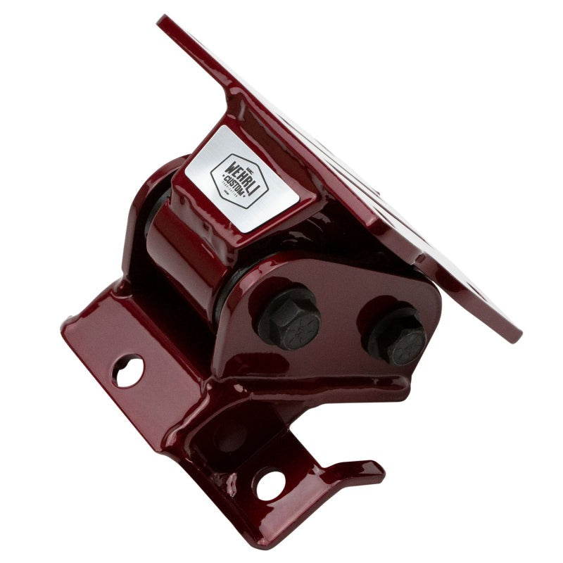 Wehrli 01-10 GM Duramax LB7/LLY/LBZ/LMM Heavy Duty Engine Mount - WCFab Red