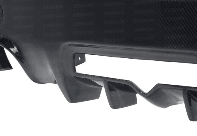Seibon Carbon Fiber TB Style Rear Lip - 2013-2014 Scion FR-S / Subaru BRZ