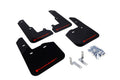 Rally Armor UR Mud Flap w/Red Logo - Black - 2015-2019 Subaru Legacy