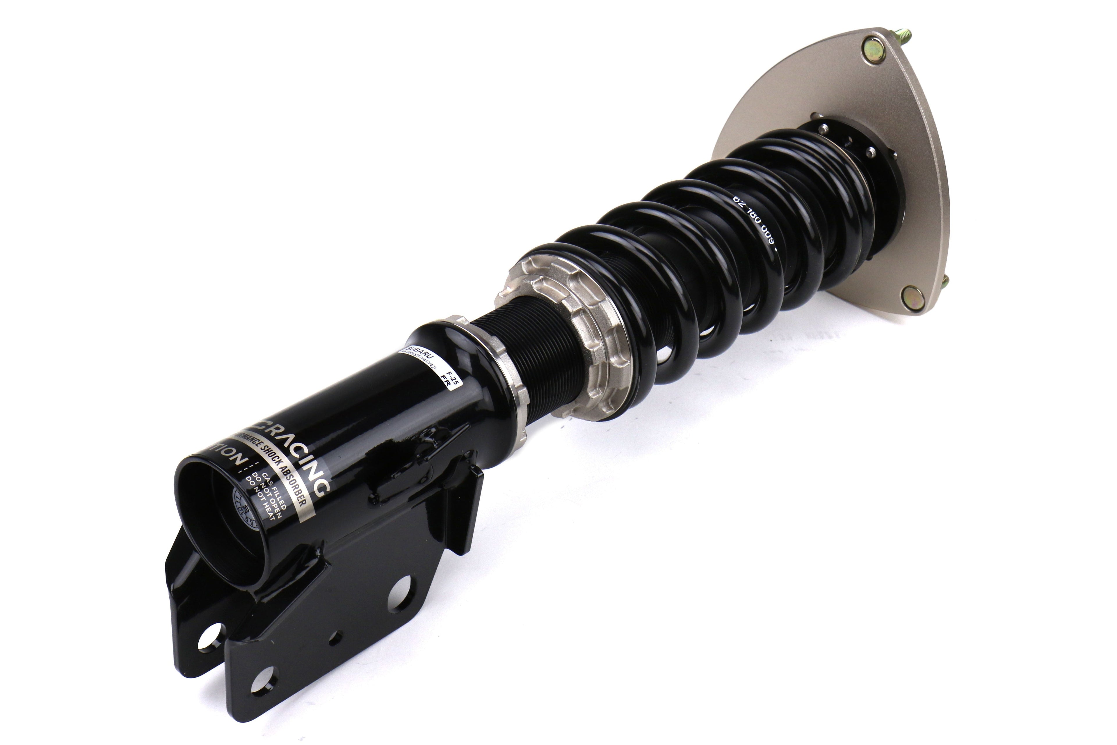 BC Racing BR Coilovers Extreme Low 9k Front / 9k Rear - 2015-2021 Subaru WRX / STI