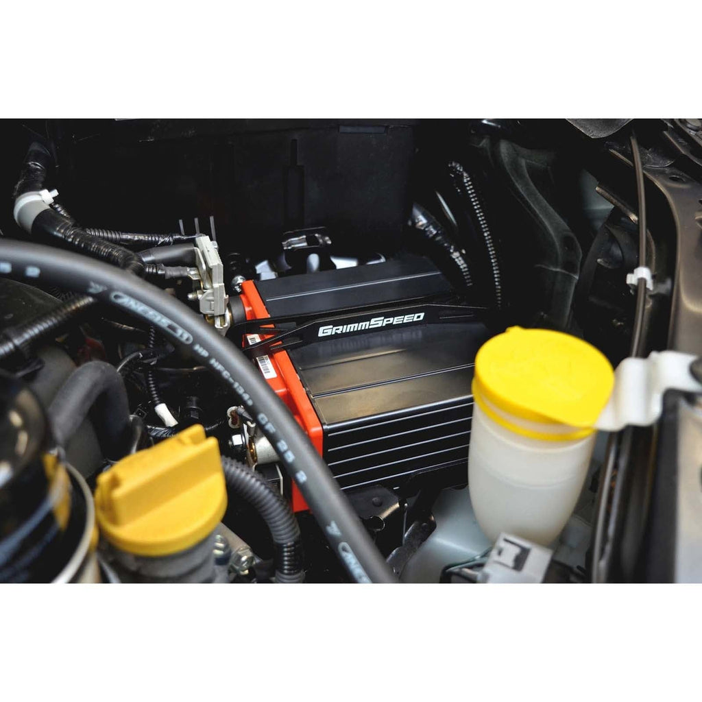 GrimmSpeed Lightweight Battery Mount Black - 2008-2021 Subaru WRX/STI