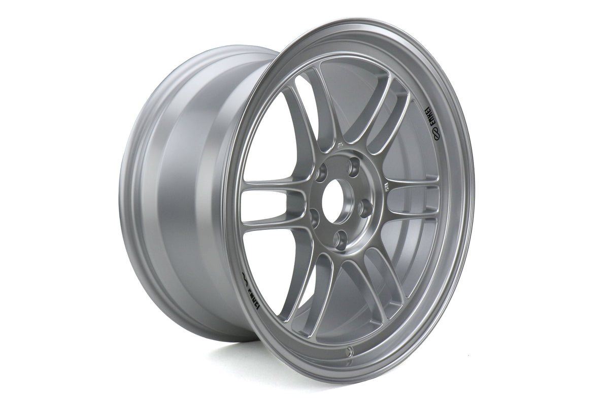 Enkei RPF1 F1 Silver 18x9.5 +38mm 5x114.3 (Single Wheel) - 2015-2024 Subaru WRX / 2015-2021 STI / 2019-2024 Forester