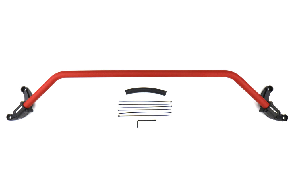 PERRIN Strut Tower Brace Red - Subaru Models (inc. 2002-2007 WRX / STI)