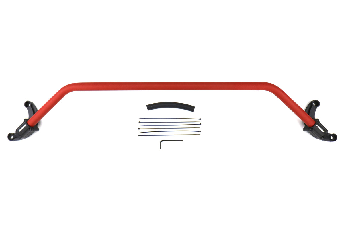 PERRIN Strut Tower Brace Red - Subaru Models (inc. 2002-2007 WRX / STI)
