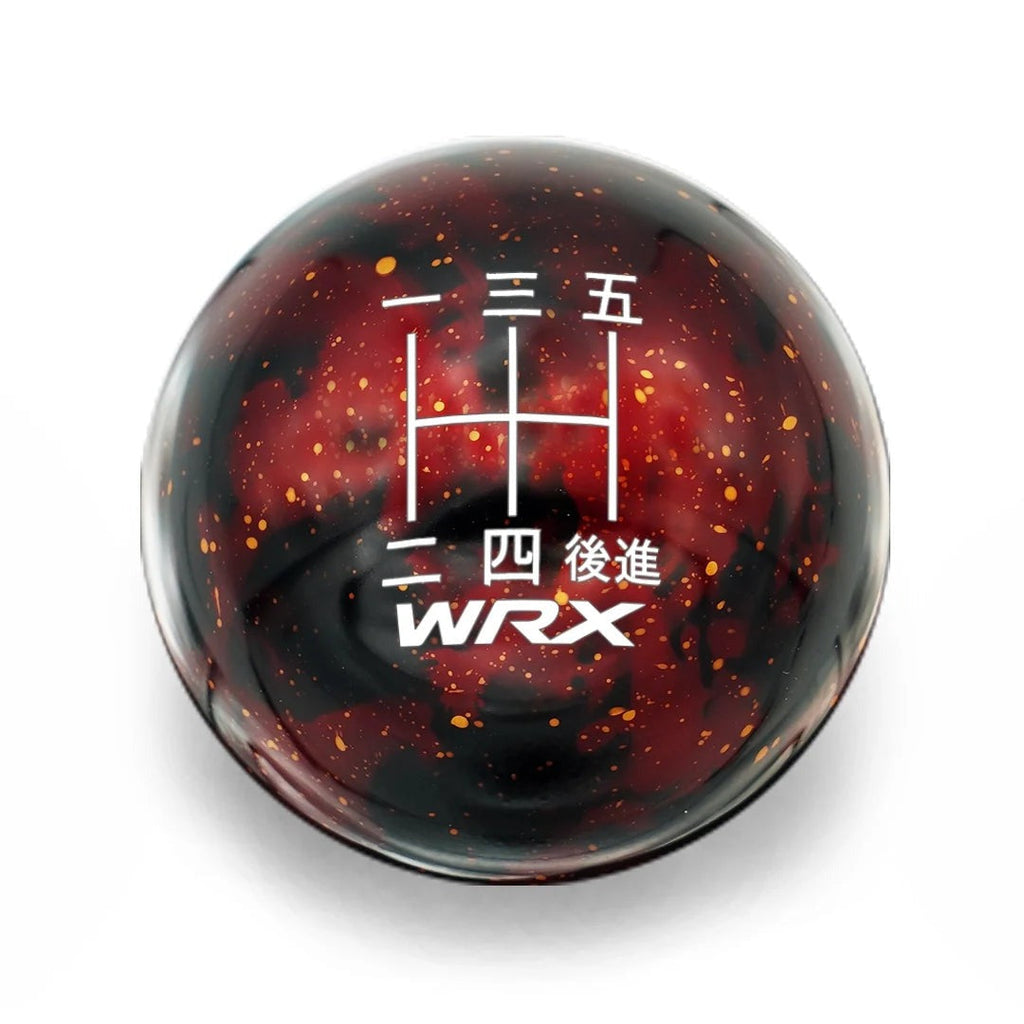 Billetworkz Cosmic Space Shift Knob - 5 Speed WRX Japanese Engraving - Subaru WRX