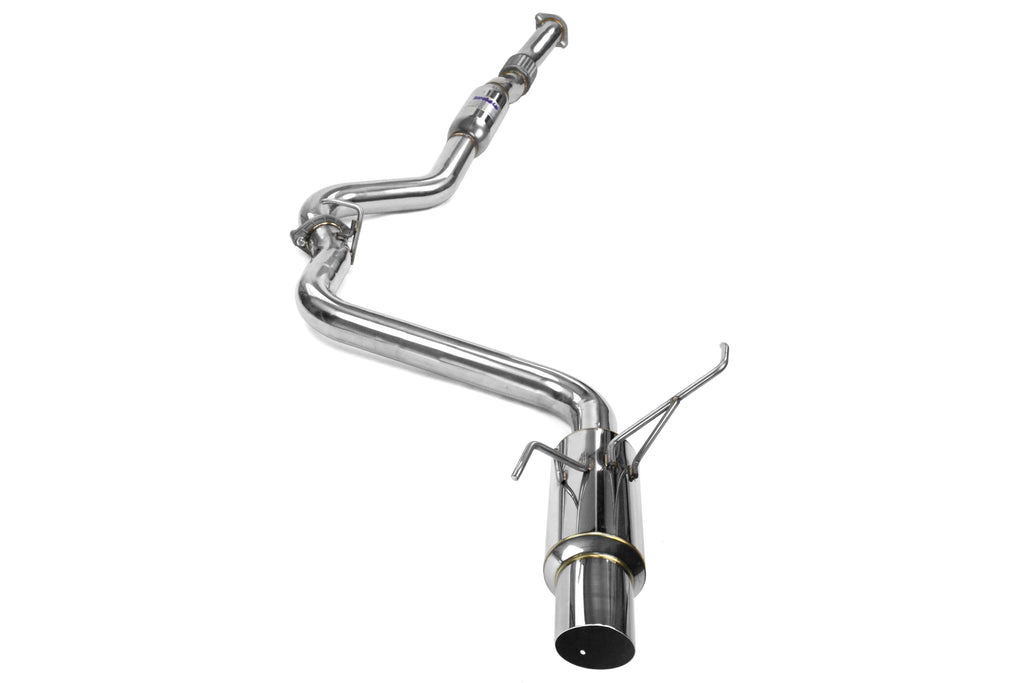 Invidia N1 Single Exit Cat Back Exhaust - Stainless Steel Tips - 2015-2021 Subaru WRX / STI