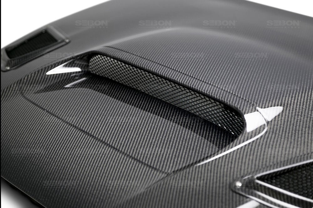 Seibon Carbon Fiber CS Style Hood - 2015-2021 Subaru WRX / STI