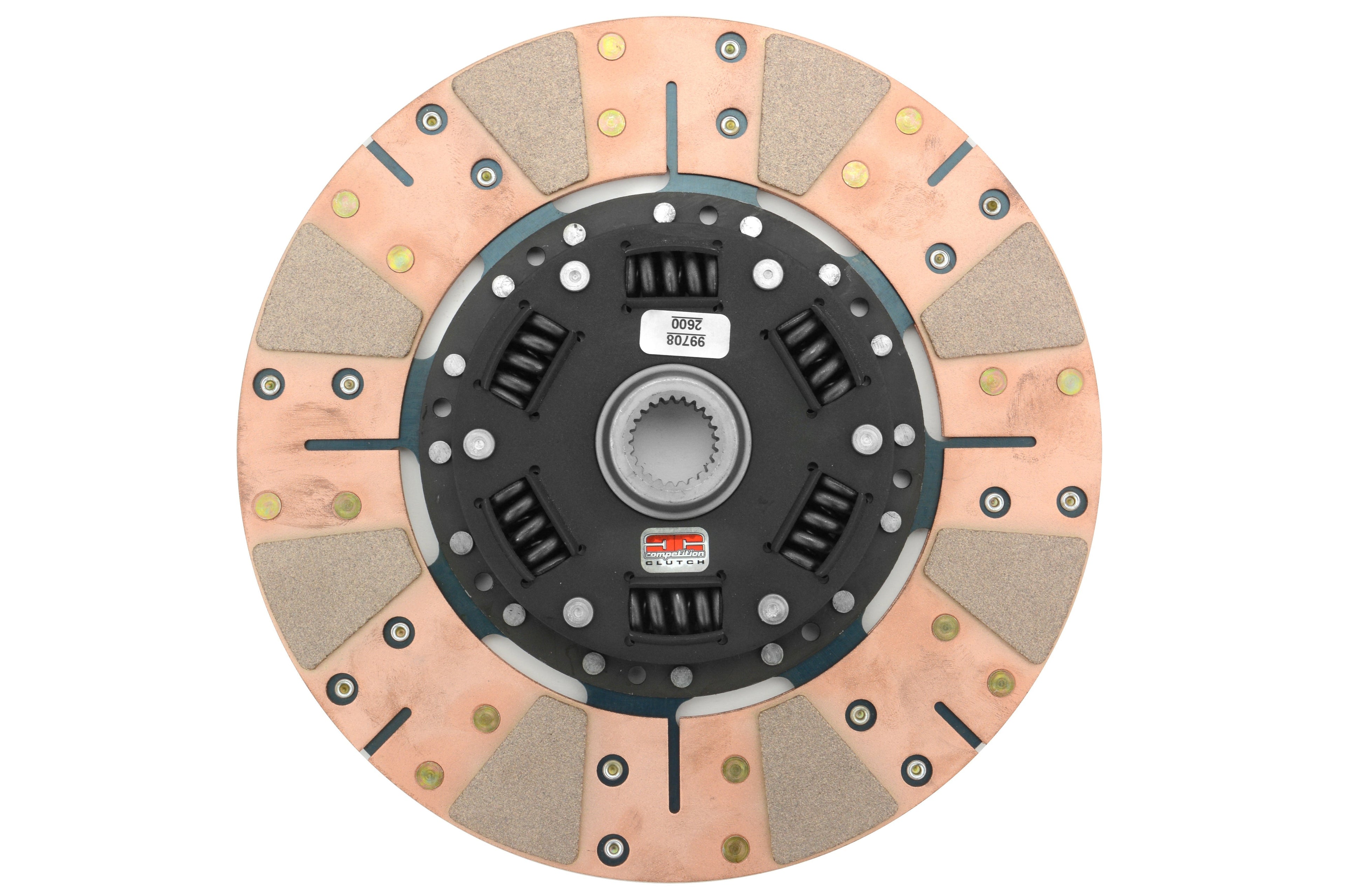 Competition Clutch Replacement Segmented Ceramic Clutch Disc - Subaru Models (inc. 2006-2014 WRX / 2005-2009 Legacy GT)