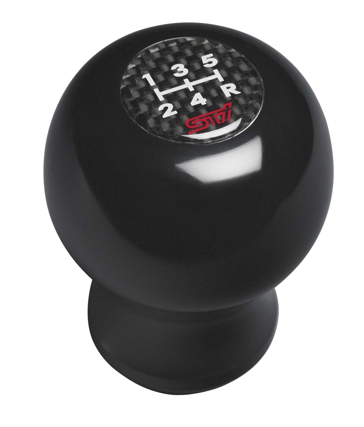 Subaru OEM STi Duracon Shift Knob Black 5MT - Subaru 5 MT Models (inc. 2006-2014 Impreza)