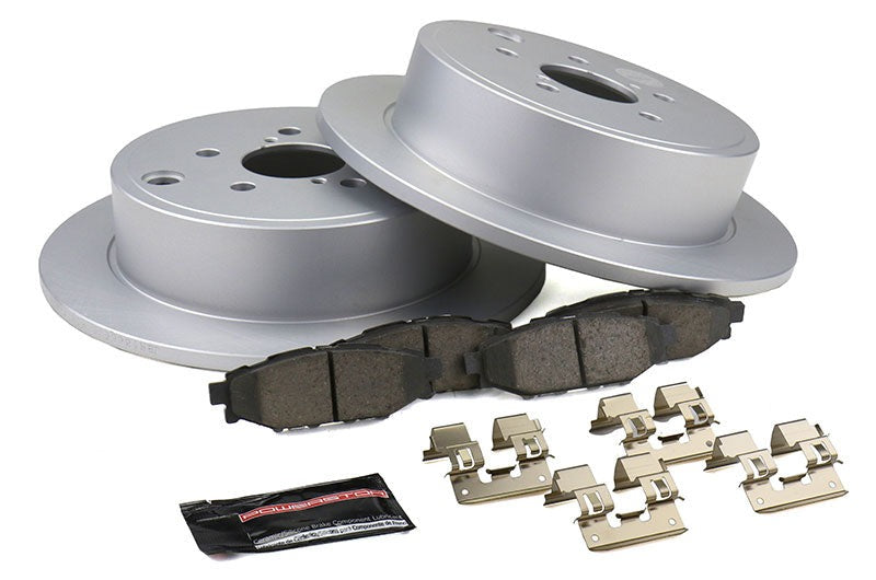 Power Stop Z17 Evolution Geomet Coated Brake Kit - Rear - 2013-2016 Subaru BRZ