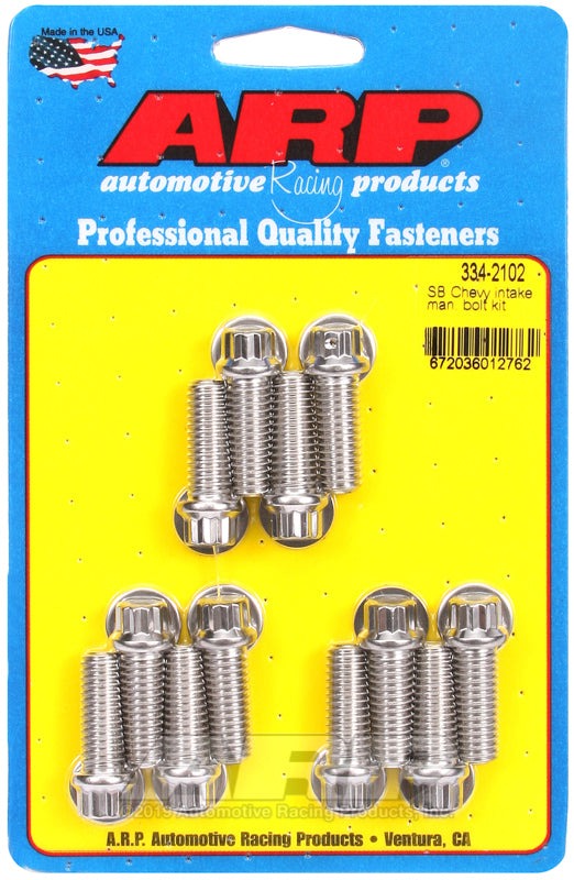 ARP SB Chevy Intake Manifold Bolt Kit