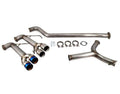 ETS Catback Exhaust System (Extreme / Add Resonator / Polished Tips) - 2015-2021 Subaru WRX / STI