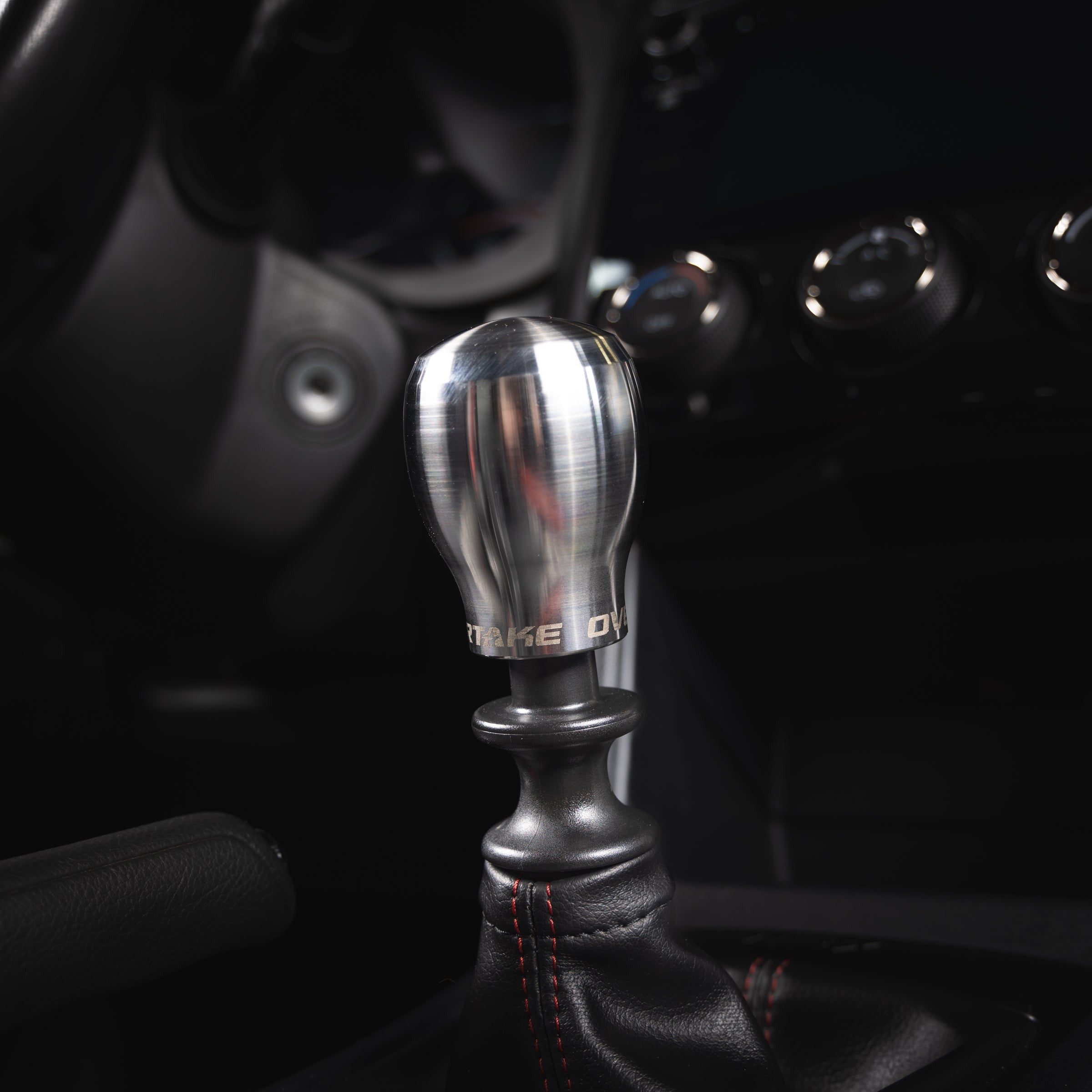 OVERTAKE Stage 1.5 Drivetrain Kit - Weighted Light Bulb Shift Knob - 2015-2026 Subaru WRX / 2018-2023 Crosstrek