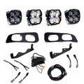 Baja Designs 23-25 Ford Super Duty Squadron Pro/SAE 2.0 Dual Fog Pocket Kit (SAE Fog) - Clear