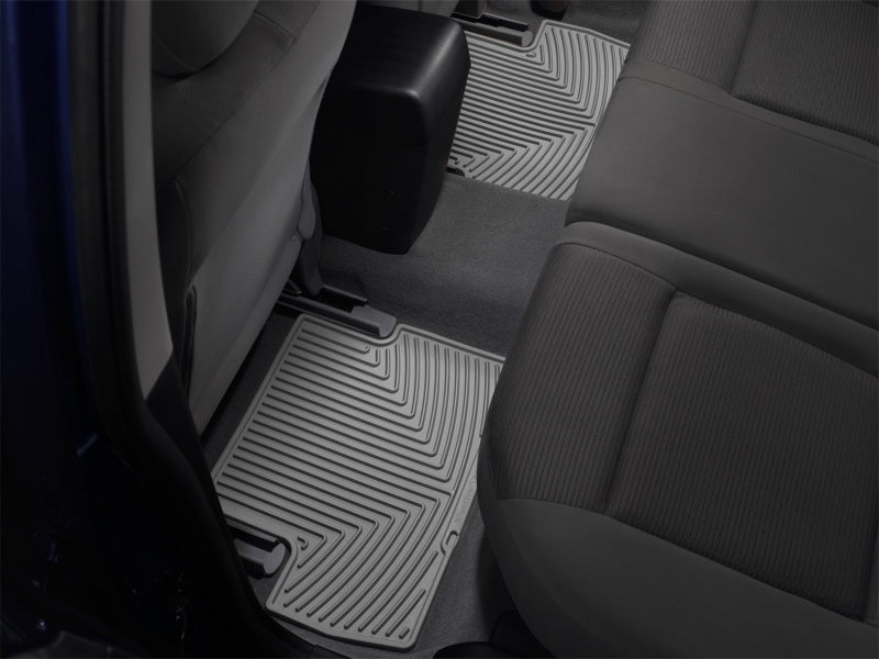 WeatherTech Rear Rubber Floor Mats - Grey - 2010-2014 Subaru Legacy / Outback