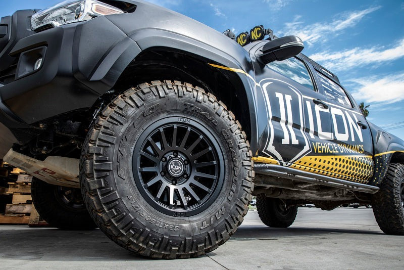 ICON Alloys Recon SLX 17x8.5 6x5.5 0mm 4.75" Backspacing Satin Black Wheel - 3617858347SB