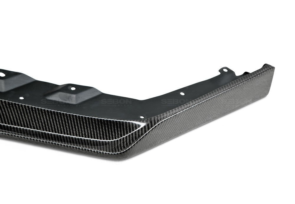 Seibon MB3 Carbon Fiber Front Lip - 2015-2017 Subaru WRX / STI