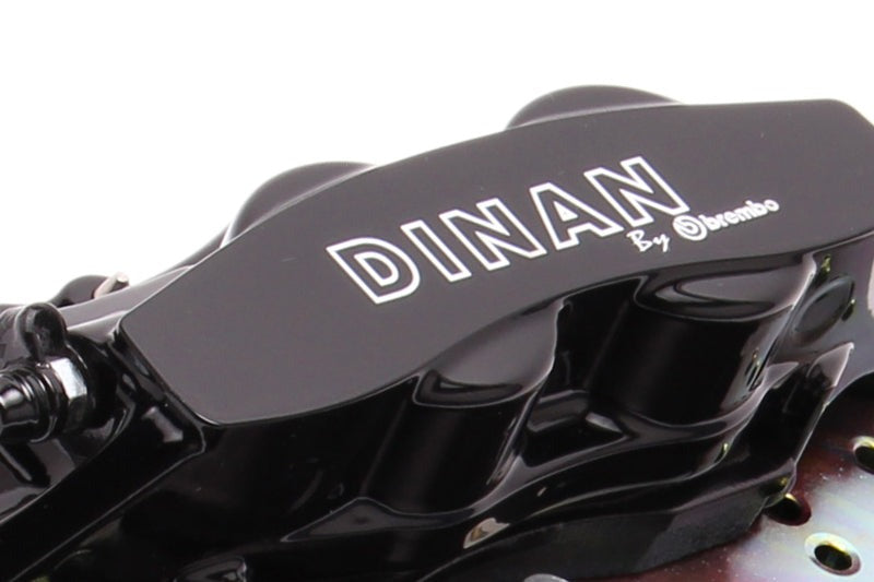 Dinan 97-03 BMW 5-Series (E39) Black Caliper/Drilled Brake Set - Front